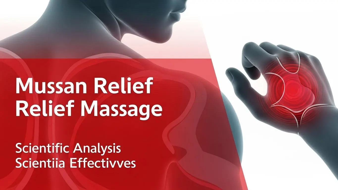 근육통 완화 마사지의 과학적 효능 분석