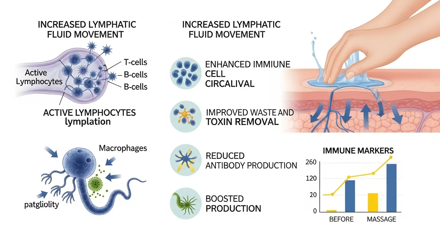 림프 순환 마사지가 면역력에 미치는 영향 분석