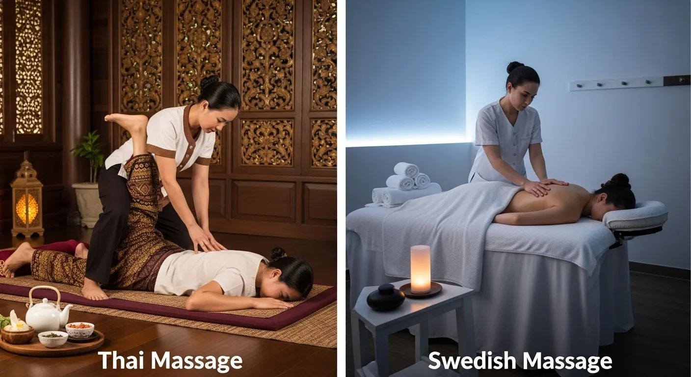 1년 동안 직접 체험한 타이 마사지 vs 스웨디시 마사지, 솔직 비교 후기