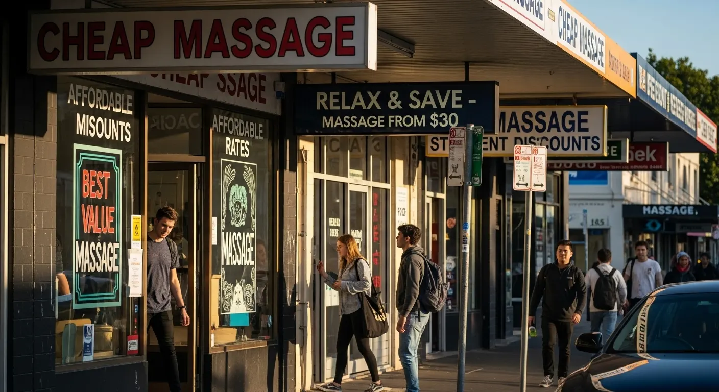 대학가 저렴한 마사지샵 가성비 후기