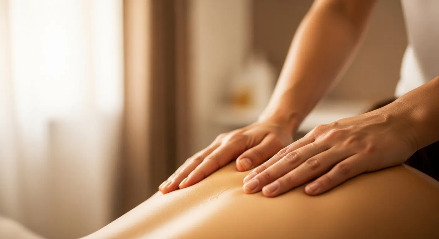 불안장애 완화를 위한 진정 효과 마사지 방법