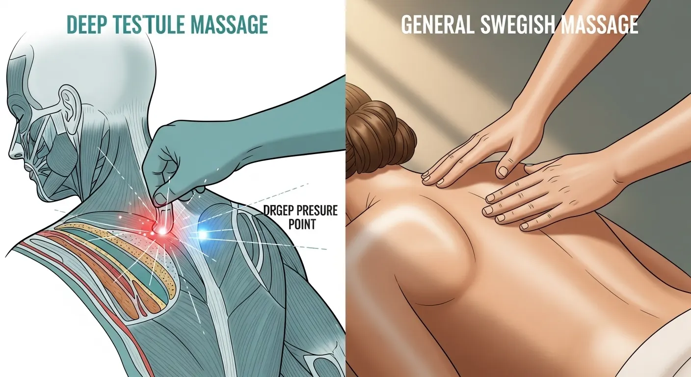 딥티슈 vs 일반 마사지, 통증 완화 효과 비교 제대로 알아보기