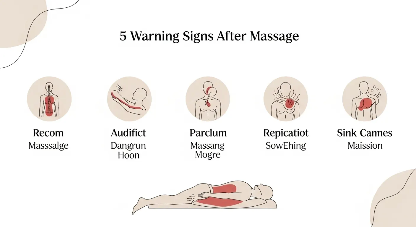 마사지 부작용 신호 5가지 체크하세요