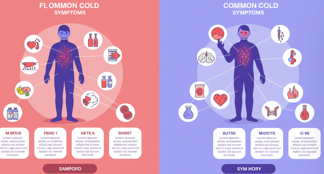 🌡️ 독감 vs 감기 차이점, 헷갈리는 증상 깔끔 정리