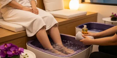 🦶전신 피로를 풀어주는 족욕 + 마사지 병행법