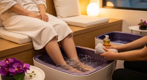 🦶전신 피로를 풀어주는 족욕 + 마사지 병행법