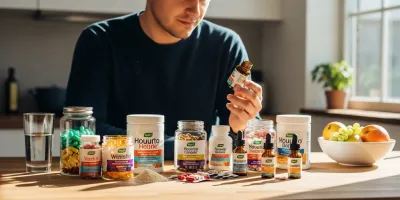 건강 보조식품 선택과 섭취 경험이요