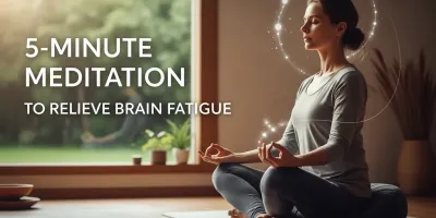 뇌 피로 해소하는 5분 명상법