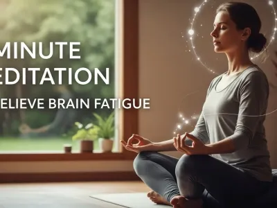 뇌 피로 해소하는 5분 명상법
