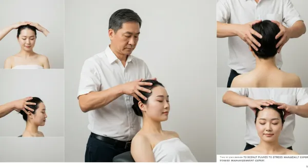 스트레스 관리 전문가의 헤드 마사지 가이드