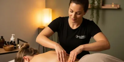 척추측만증 교정을 위한 체형 균형 마사지