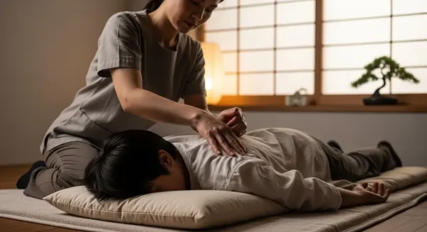 일본식 지압 마사지 가이드