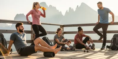 등산 후 근육통 빨리 푸는 법, 등산 동호회에서 배운 현실 꿀팁