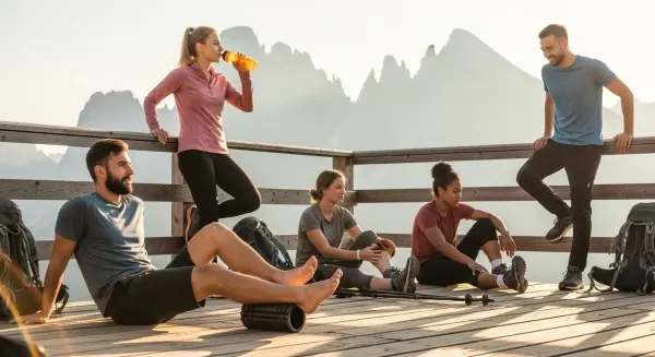 등산 후 근육통 빨리 푸는 법, 등산 동호회에서 배운 현실 꿀팁