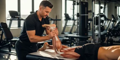 운동선수들이 딥티슈 마사지 받는 이유 (트레이너 설명)