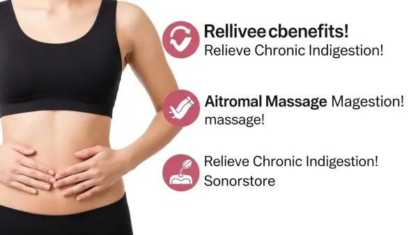 만성 소화불량 완화! 복부 마사지 효과 제대로 보기