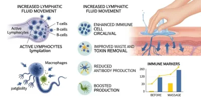 림프 순환 마사지가 면역력에 미치는 영향 분석