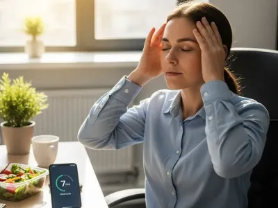 점심시간 10분, 책상에서 하는 피로 해소 마…