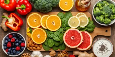 면역력 강화 음식과 생활 패턴 조정