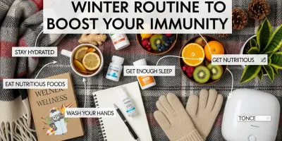 겨울철 면역력 높이는 데일리 루틴 대공개!