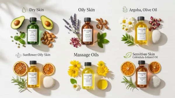 마사지 오일 피부 타입별 선택 가이드