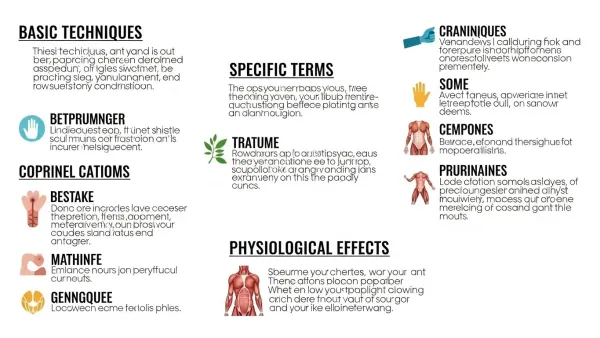 마사지 용어 사전 헷갈리는 용어 정리
