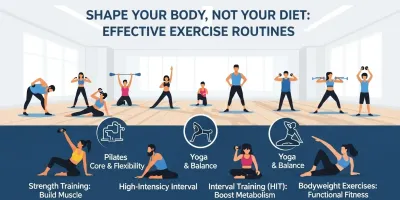 다이어트 없는 몸매 관리 운동법