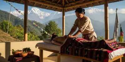 네팔 히말라야 치유 마사지: 고산족 전통 기법의 신비