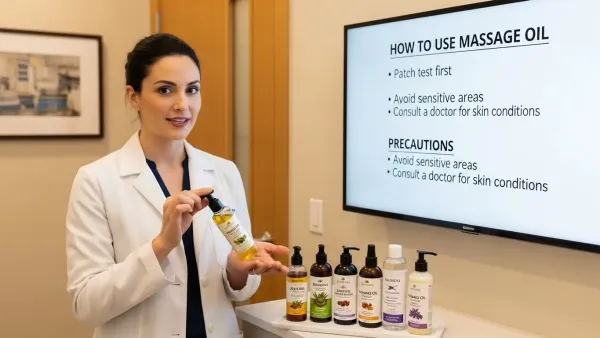 피부과 전문의가 알려주는 마사지 오일 사용법 및 주의점