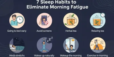 아침 피로 사라지는 수면 습관 7가지