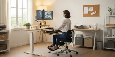 바른 자세 유지를 위한 홈오피스 환경