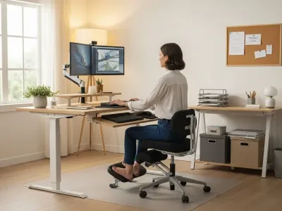바른 자세 유지를 위한 홈오피스 환경