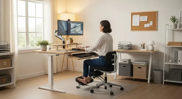 바른 자세 유지를 위한 홈오피스 환경