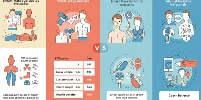 스마트 마사지 기기 vs 수기 마사지 전문가 비교 분석