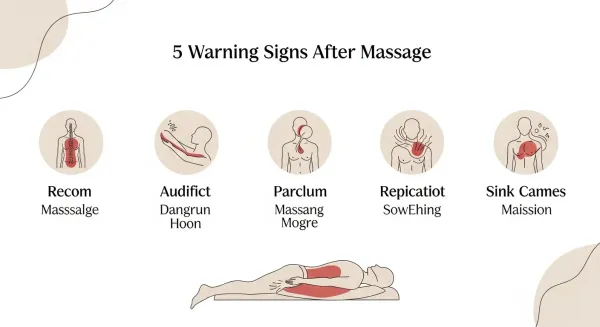 마사지 부작용 신호 5가지 체크하세요