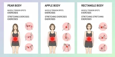 체형별 자주 뭉치는 부위와 효과적인 관리법