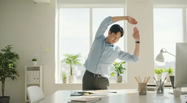 직장인을 위한 점심 10분 회복 루틴 – 내 몸과 마음에 선물 같은 휴식