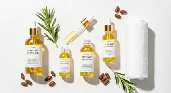여드름 피부에 적합한 마사지 오일 활용법