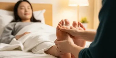 🦶 수험생 수면 질 개선에 좋은 발 마사지