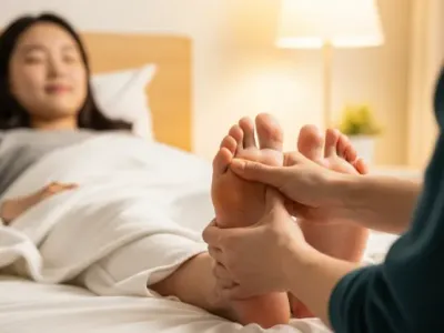 🦶 수험생 수면 질 개선에 좋은 발 마사지
