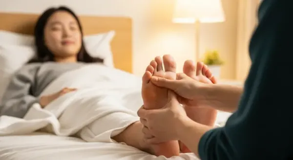 🦶 수험생 수면 질 개선에 좋은 발 마사지