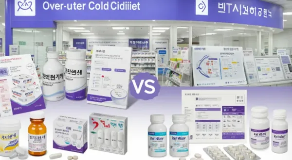 💊 약국에서 파는 감기약 vs 병원 처방 비교