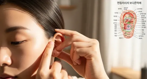 👂 집중력 향상에 효과적인 귀 마사지
