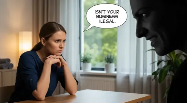 스웨디시 업소 운영 중 이상한 전화 “너네 불법 아냐?” 식으로 협박하는 사람 대처법