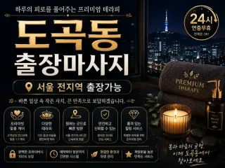 도곡동 출장마사지 매봉역 대치동 양재역 편…