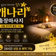 동대문 출장마사지 개나리 - 장충동 용두동 신설동 어디서나 편안하게 만나는 힐링