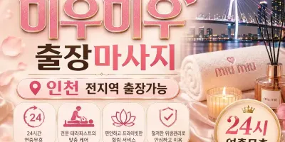 인천 부평구 출장마사지 미우미우 예약 가격 영업시간 부평역 부평시장 부개동 삼산동