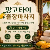 안산 출장마사지 망고타이 고잔동 중앙동 상록수역 언제든 찾아가는 홈케어