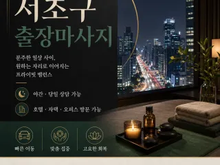 서초구 출장마사지 클리닉 강남역 교대역 방…
