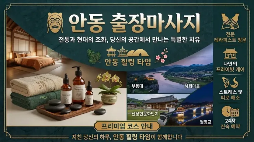 안동 핑클 출장마사지 | 안동 출장 예약 전 필수 확인사항 5가지
